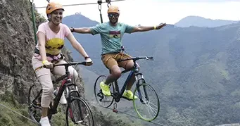 Circuito extremo de aventura Skybike