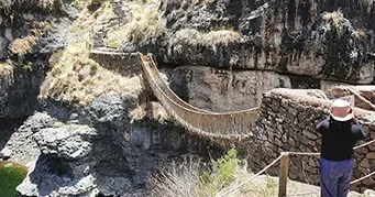 El Puente Inca Q’eswachaka + 4 lagunas en 1 Día